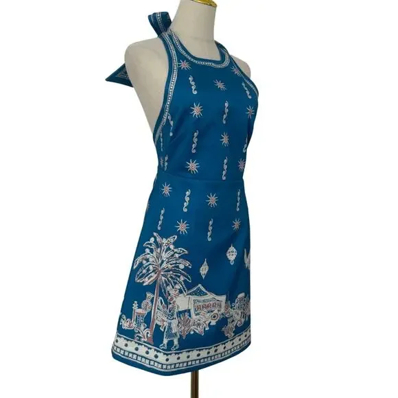 ALEMAIS Acacia Halter Mini Dress 6